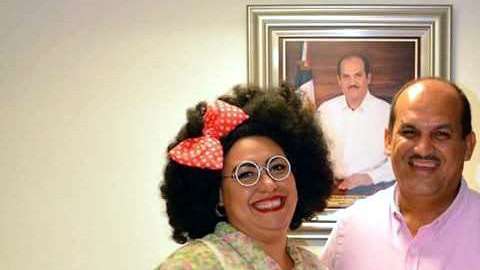 Pamika Montegro y Arturo Gómez, Alcalde de Petatlán asesinado en diciembre.