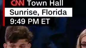 Cameron Kasky fue directo con el senador Rubio.