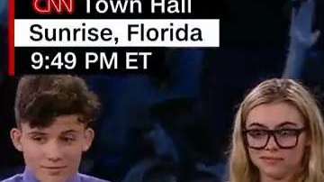 Cameron Kasky fue directo con el senador Rubio.