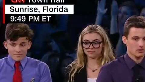 Cameron Kasky fue directo con el senador Rubio.