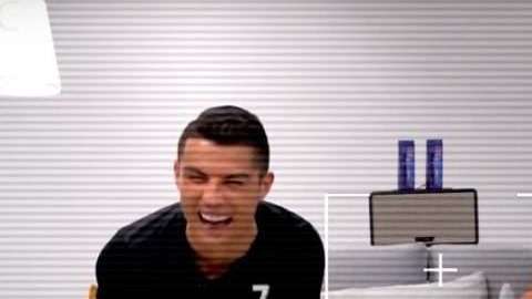 Cristiano Ronaldo y el youtuber Joe Weller.