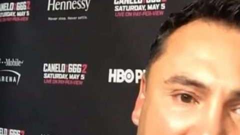 Oscar de la Hoya y su peculiar reto al presidente Donald Trump.