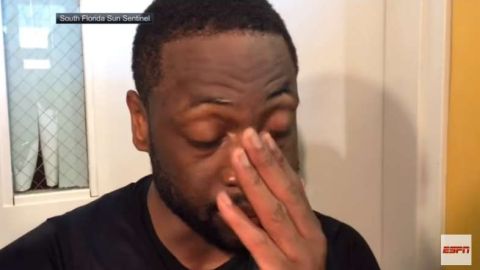 Dwyane Wade se conmovió hasta el llanto, por el joven venezolano