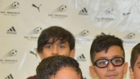 El torneo de invierno 2017-2018 de la Liga San Francisco concluyó la semana pasada con la premiación de los niños campeones. (Javier Quiroz / La Raza)