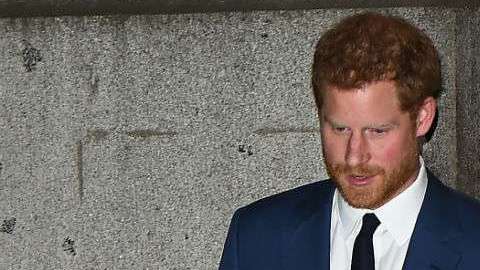 Meghan Markle y el principe Enrique.