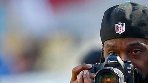 Charles Tillman , aquí con el uniforme de los Carolina Panthers en el Super Bowl 50. (Foto: Kevin C. Cox/Getty Images)