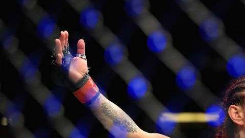 Cris Cyborg, campeona de UFC.  Sean M. Haffey/Getty Images