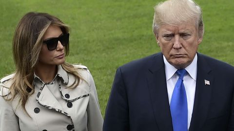 Melania es la menos contenta con esta situación