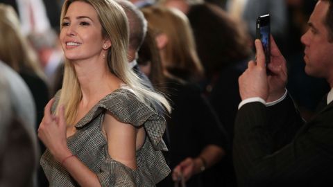 Ivanka Trump está casada con Jared Kushner.