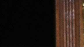 La tarjeta del presidente Trump para no olvidar temas a tratar.