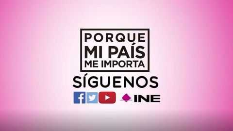 El INE lanzó una campaña en redes sociales.