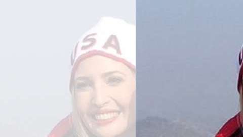 La Primera Hija compartió la imagen en Twitter.