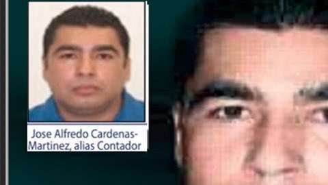 José Alfredo Cárdenas Martínez, líder regional del cártel del Golfo.