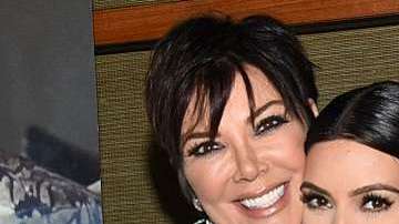 Kris Jenner junto a Kim Kardashian.