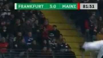 El mexicano Marco Fabián jugó su segundo partido con el Eintracht Frankfurt  tras su convalecencia de siete meses.