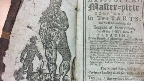 El manual es una especie de guía con consejos para ambos sexos para el momento de la copulación.