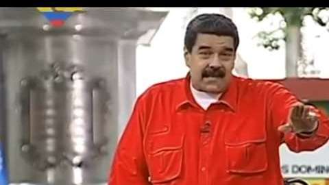 Nicolás Maduro,  presidente de Venezuela.