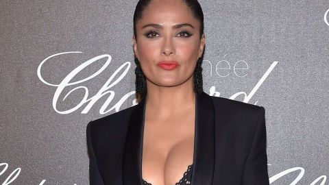 Salma Hayek charló con Oprah Winfrey.