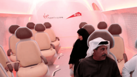 Dubái y Abu Dabi se unirán con un Hyperloop.