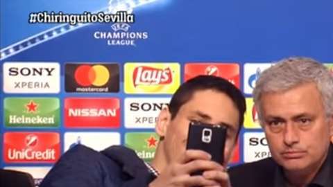 Un aficionado sorprendió a José Mourinho con una selfie