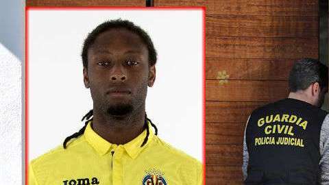 La Guardia Civil en el momento de entrar a detener a Semedo. EFE