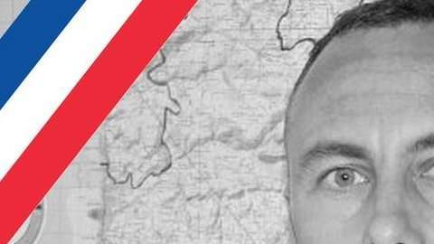 El teniente coronel Arnaud Beltrame tomó el lugar de una mujer que era rehén. Foto: Ministerio del Interior de Francia)