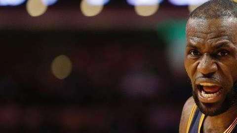 El jugador de los Cavaliers de Cleveland LeBron James. (Foto: EFE)