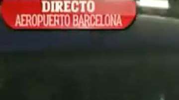Messi regresó cabizbajo a Barcelona, tras la goleada ante España