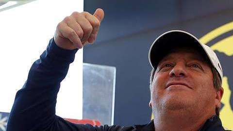 El entrenador de las Águilas del América, Miguel Herrera confía en vencer al Tauro en Concachampions. (Foto: EFE/José Méndez)