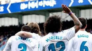 El Real Madrid incorporará un nuevo uniforme para la próxima Champions. Foto: EFE/Juan Herrero.