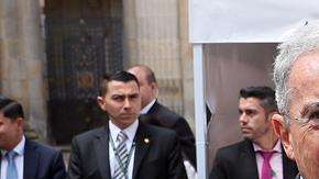 Alvaro Uribe, presidente de Colombia.