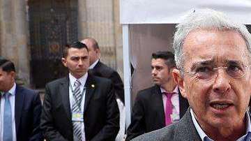 Alvaro Uribe, presidente de Colombia.