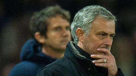 José Mourinho, director técnico del Manchester United