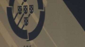 El jugador portugués del Real Madrid Cristiano Ronaldo y su novia Georgina Rodríguez durante la gala de las Quinas de Oro. (Foto: EFE/FPF)