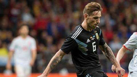 España goleó 6-1 a Argentina, en el estadio Metropolitano de Madrid