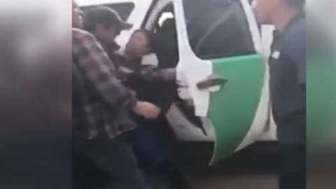 Morales Luna se resistió al arresto.