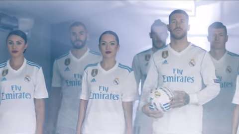 Azafatas se unen al Real Madrid, en un divertido promocional del patrocinador