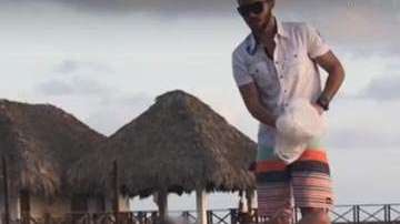 El video fue grabado en una exclusiva hospedería de República Dominicana