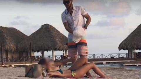 El video fue grabado en una exclusiva hospedería de República Dominicana