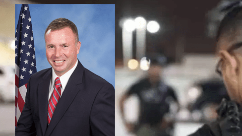 Se trata del alguacil Keith Stone del condado de Nash en Carolina del Norte