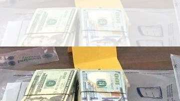 CBP investiga el origen del dinero.