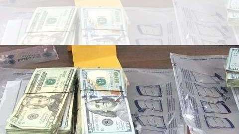 CBP investiga el origen del dinero.