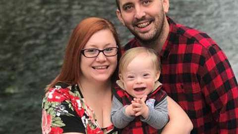 Lucas es el bebé con Síndrome de Down escogido para representar a la marca de comida infantil, Gerber.