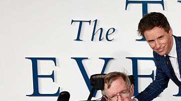 Eddie Redmayne interpretó a Stephen Hawking.