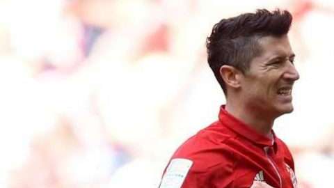Robert Lewandowski, delantero del Bayern Munich