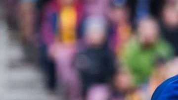 Yerry Mina el defensa colombiano del Barcelona por fin anotó. (Foto: Alex Caparros/Getty Images)