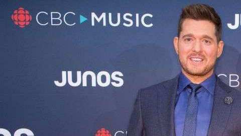 Michel Bublé y Luisana Lopilato.