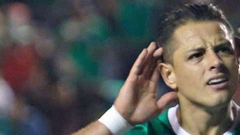 Aconsejan al Chicharito 'tirarse clavados en la Copa Mundial Rusia 2018. (Foto: Imago7/Angel Ferretiz)