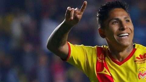 El peruano Raúl Ruidiaz tiene un muy buen año con Monarcas Morelia en el fútbol mexicano. (Foto: Imago7/Ismael Arroyo)