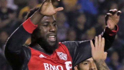 Jozy Altidore durante el partido de Toronto FC ante los Tigres UANL de la Liga de Campeones de la Concacaf 2018. (Foto: Imago7)